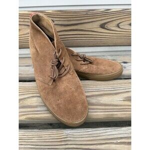 WeSC Men’s Chukka Leather Sneaker Sz 10D Brown Retail $99